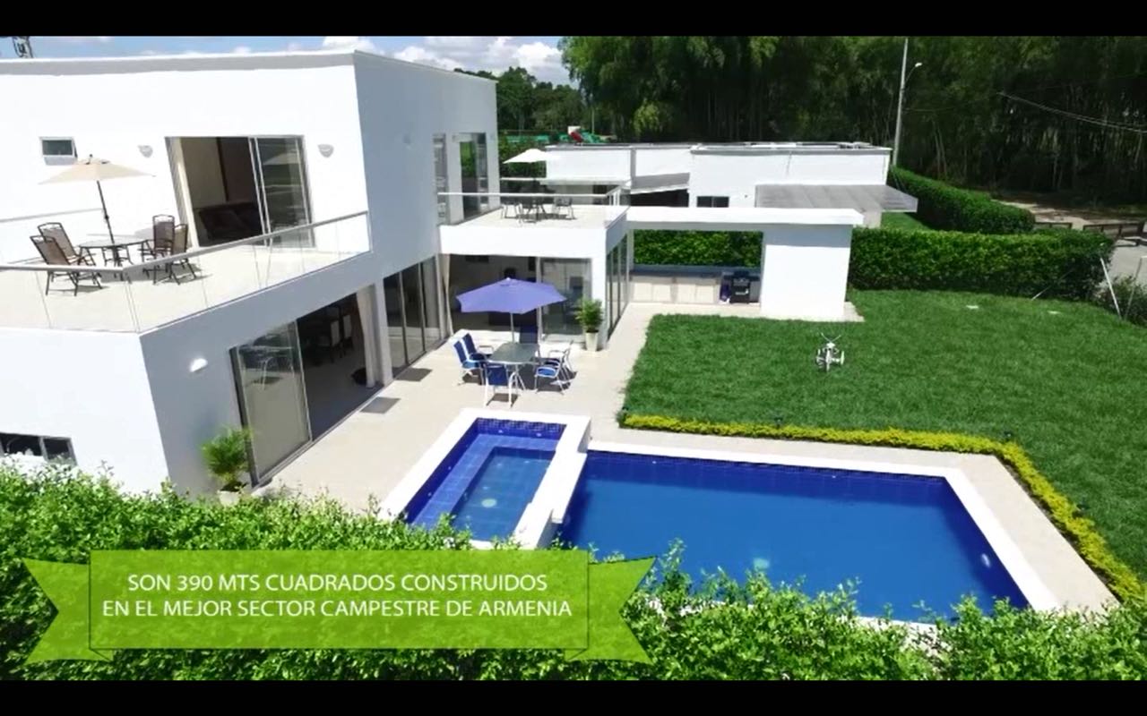 Venta de Casa Campestre cerca al Club Campestre de Armenia