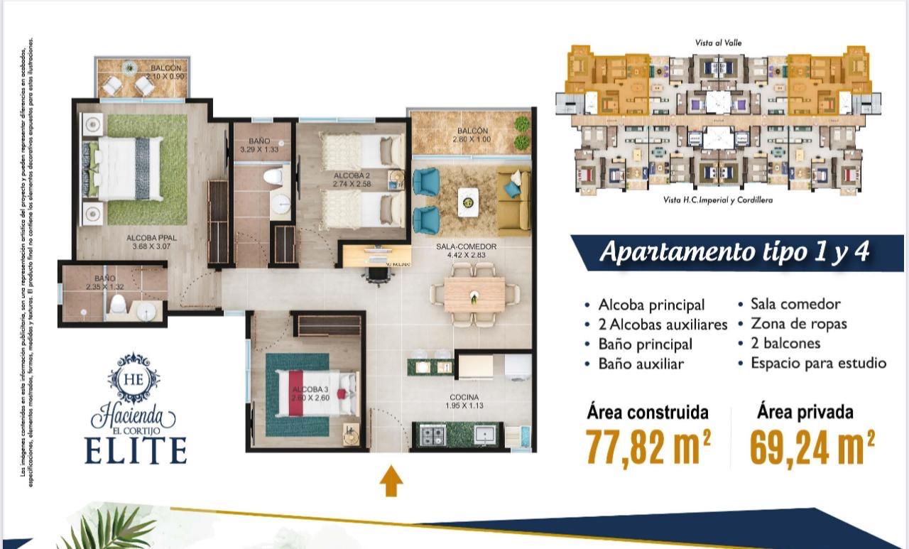 6877120250423034138 Apartamento Para Estrenar En El Norte De Armenia