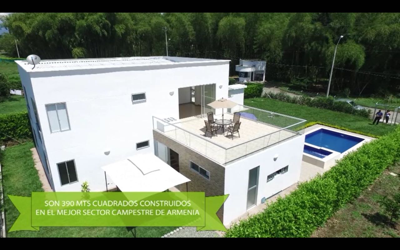 Venta de Casa Campestre cerca al Club Campestre de Armenia